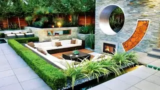 DREAM! OUTDOOR LIVING GARDEN DESIGN IDEAS | 10 BEST OUTDOOR LIVING WITH GARDEN LANDSCAPE INSPIRATION