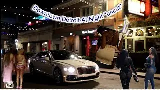 Downtown Detroit at Night 