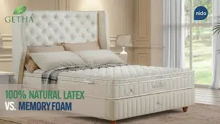 100% Natural Latex Vs Memory Foam | Nido x Getha