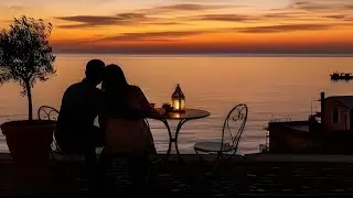 Whispers of an Italian Sunset • Romantic Café Instrumental