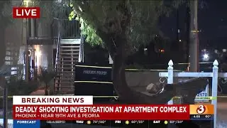 1 dead in shooting at north Phoenix apartment complex