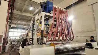 Ruiplas 1500mm 3layer -5layer stretch film making machine #factoryworks #madeinchina #machine