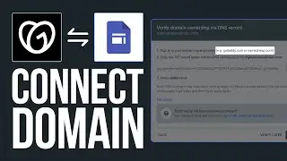 How to Connect a GoDaddy Domain to Google Sites (2026) Step by Step Guide