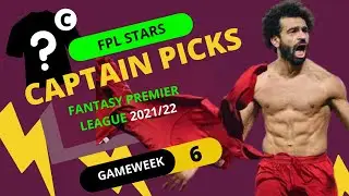 FPL GW6: Top 3 captain picks | Gameweek 6 | Fantasy Premier League 2021/22 | FPL | FPL STARS