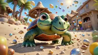 Tina Turtle Counts the Shells | Counting and Nature Song for Kids | Nursery Rhymes and Learning