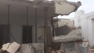 Load bearing building to framed structure-Slab Cutting-Old and new concrete joint-concrete cutting