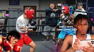 Reacting To He SMOTHER HIM! Pressure Boxer Spars With Fast Moving Hands