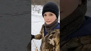 First time ice fishing!