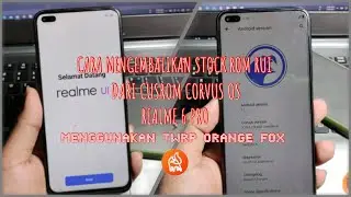 CARA MENGEMBALIKAN STOCK ROM REALME UI DI REALME 6 PRO DENGAN TWRP