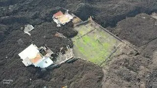 La Palma Drone: Fortune of Agro Rincon (avocado company). 4K 60 fps. 07.12.21