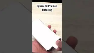 Iphone 13 Pro Max unboxing First Look #shorts #iphone13promax #iphone13