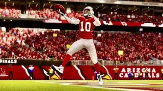 MADDEN 22 NEXT GEN: DEANDRE HOPKINS IS TAKING OVER! CARDINALS VS PACKERS ONLINE GAMEPLAY!