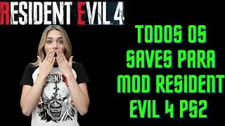 RE4  SAVES PARA TODOS OS MODS RESIDEMT EVIL 4 PS2