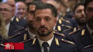 El Papa a la Inspectoría de Seguridad Pública: Gracias por la valiosa labor que realizan