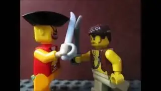 Sir Francis Haddock vs Red Rackham (Lego Tintin Episode 3)