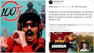 Dr Disrespect and Nadeshot Announce 100 Thieves Arkhram LIVE!