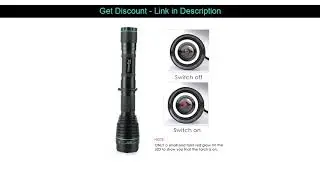 Review  UniqueFire 1508 IR 850nm T38 LED Zooming Torch+T50/T67/75 Heads Part KIT SET Flashlight For