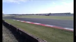 Jan Charouz Renault F1 car fly by Silverstone 2011