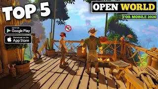 Top 5 Best OFFLINE Open World Games For Android 2026 | New Best (HIGH/GRAPHICS) Open World Games 