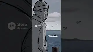 The Watcher Of Grey Harbour - &ldquo;Exclamation Marks&rdquo; By CEC and Sora #youtubeshorts #cec #sora #ai