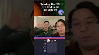 Immaculate Grid Game 9 with Teasing The NFL🏈 Daniel Saludo & Andrew Chang! #nfl #nflgrid #nfltrivia