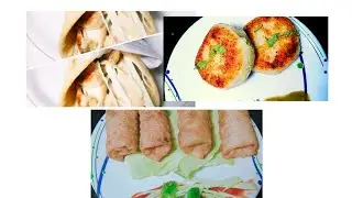 3 different Chicken snack recipe during tea time
