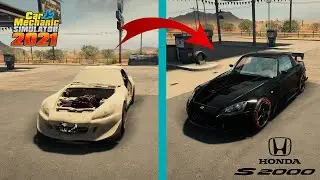 Bringing a Honda S2000 Back to Life! | Car Mechanic Simulator 2021