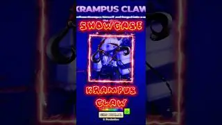 KRAMPUS CLAW!!🔥🔥 SHOWCASE!!🐐❄️ #roblox #gameplay #huntyzombies #raidenshogun #showcase