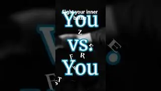 Fighting your inner battle. #motivation