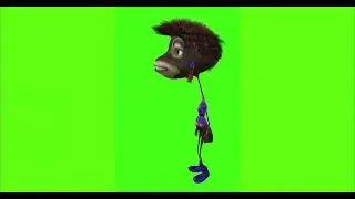 ANT GOLLU #3 || GREEN SCREEN || 4k || ANIMATION  || FREE 3D