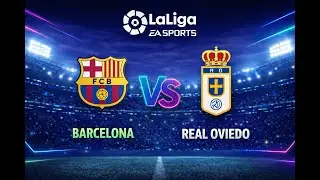 FC Barcelona vs Real Oviedo LaLiga Match day 21 Full match simulation FL26/PES21