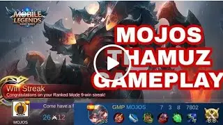 THAMUZ GAMEPLAY #MOBILELEGENDS #ML #KILLUASH #RENEJAY