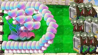999 Hypno Threepeater vs Hypno Plants vs Dr.Zomboss - Plants vs Zombies Hack