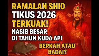 Ramalan Shio Tikus 2026 TERKUAK Nasib Besar di Tahun Kuda Api Berkah atau Badai?