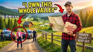 HOA Karen Called 911 on My Cabin — Then Found Out I’m the Owner of the Whole Valley