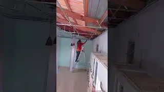 MONTAGENS DE ESTRUTURA MET&Aacute;LICA! #forropvcmoradanova #casa #marabaforropvc #obra #pvcforro