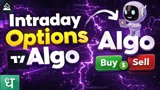 Dhan Intraday Options Algo Using TradingView Strategy | TradingView to Dhan Webhook 🚀 #dhan