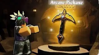 Trying Arcane Pickaxe for the First Time In The Forge