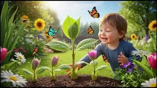 Children's Music:🎶Little Plant That I Want To See Grow.#ecomindskids #naturepreservation     🎼