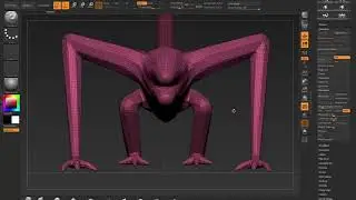 Create a symetrical Zsphere Model Workflow