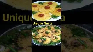 Unique Nasta #dhokla #food #recipe #besandhokla