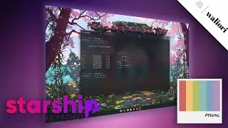 Настройка Starship, Pywal и PSReadLine в PowerShell и WSL — ЧАСТЬ I
