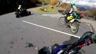 Fall colors ride pt 1 Cherohala Skyway