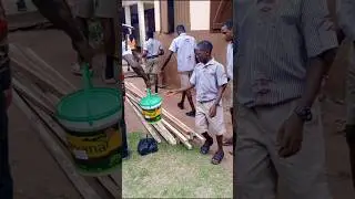 Day 4 Purchase Supplies & Apply Wire Mesh to For Bat Prevention @ Bakpe Basic School Ghana 🇬🇭