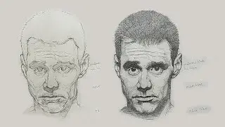 How to SKETCH PORTRAIT | PORTRAIT Sketching Method | How I Practice DRAWING FACE EASY #drawing