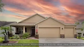 9707 Bay Colony Drive, Riverview, FL 33578