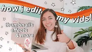 HOW I EDIT MY VIDEOS 2020 *aesthetic & easy*