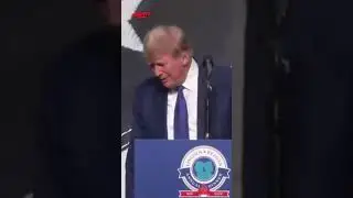Trump's Hilarious Stage 'Tilting Left' Moment 😂