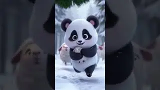 Poppo Shears a Sheep! 🐼✂️ | Funny Panda Helps at the Farm #SheepShearingFun #PandaAdventure