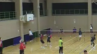 2023.3.26　#1　黒木翔太/今泉涼弥(TEAM PLUS.)・永石泰寛/古川哲也(嘉瀬クラブ/TEAM PLUS.)　TEAM PLUS.CUP第7回ランク別大会